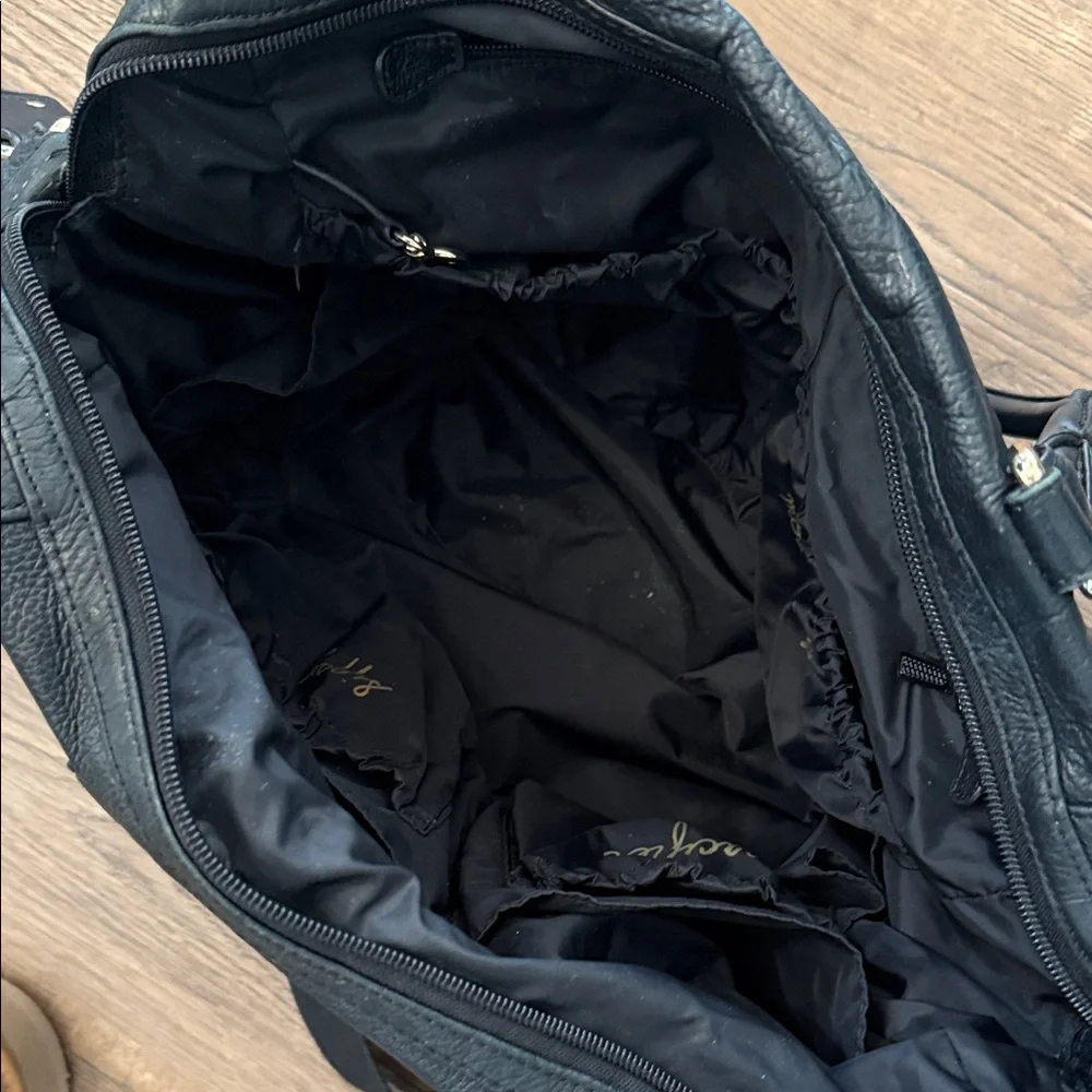 Rebecca Minkoff Knocked up Black Nylon and Leather Diaper bag Tote